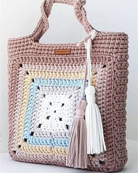 Bolsa de crochê – 56 ideias lindas e passo a passo com gráfico!.